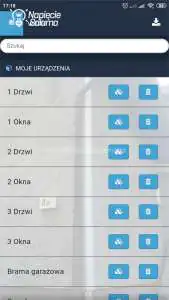 Blebox, widok w aplikacji wBox - urządzenia Bezprzewodowy system inteligentnego domu po Wi-Fi Blebox