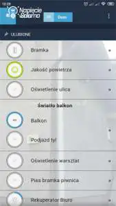 Blebox, widok w aplikacji wBox Bezprzewodowy system inteligentnego domu po Wi-Fi Blebox