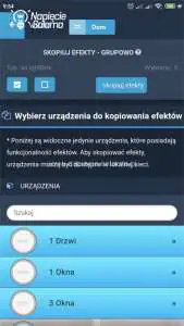 Blebox, widok w aplikacji wBox - automatyka Blebox, widok w aplikacji wBox - automatyka