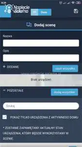 Blebox, widok w aplikacji wBox - automatyka Blebox, widok w aplikacji wBox - automatyka