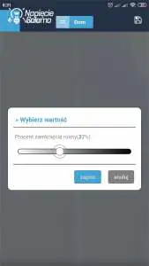 Blebox, widok w aplikacji wBox - automatyka Blebox, widok w aplikacji wBox - automatyka