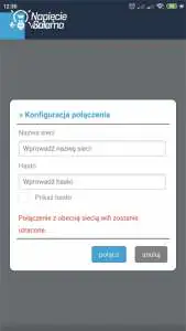 Blebox, widok w aplikacji wBox - ustawienia Bezprzewodowy system inteligentnego domu po Wi-Fi Blebox