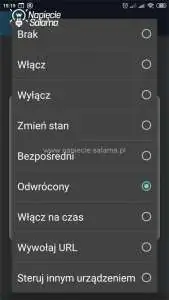 Blebox, widok w aplikacji wBox - ustawienia Bezprzewodowy system inteligentnego domu po Wi-Fi Blebox
