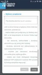 Blebox, widok w aplikacji wBox - ustawienia Bezprzewodowy system inteligentnego domu po Wi-Fi Blebox
