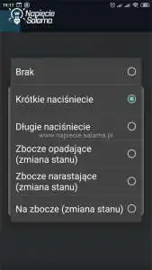 Blebox, widok w aplikacji wBox - ustawienia Bezprzewodowy system inteligentnego domu po Wi-Fi Blebox