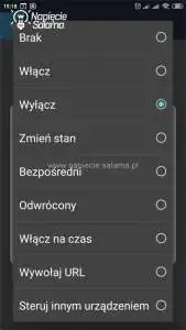 Blebox, widok w aplikacji wBox - ustawienia Bezprzewodowy system inteligentnego domu po Wi-Fi Blebox