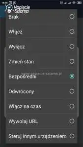 Blebox, widok w aplikacji wBox - ustawienia Bezprzewodowy system inteligentnego domu po Wi-Fi Blebox