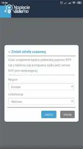 Blebox, widok w aplikacji wBox - ustawienia Bezprzewodowy system inteligentnego domu po Wi-Fi Blebox