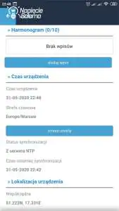 Blebox, widok w aplikacji wBox - ustawienia Bezprzewodowy system inteligentnego domu po Wi-Fi Blebox