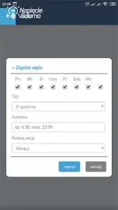Blebox, widok w aplikacji wBox - ustawienia Bezprzewodowy system inteligentnego domu po Wi-Fi Blebox