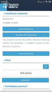 Blebox, widok w aplikacji wBox - ustawienia Bezprzewodowy system inteligentnego domu po Wi-Fi Blebox