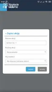 Blebox, widok w aplikacji wBox - ustawienia Bezprzewodowy system inteligentnego domu po Wi-Fi Blebox