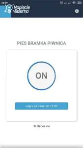 Blebox, widok w aplikacji wBox - ustawienia Bezprzewodowy system inteligentnego domu po Wi-Fi Blebox