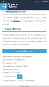 Czujnik temperatury tempSensor produkcji Blebox - ustawienia wBox Czujnik temperatury tempSensor produkcji Blebox - ustawienia wBox