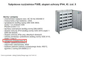 Hager Rozdzielnica modułowa FWB Rozdzielnica modułowa FWB Hager