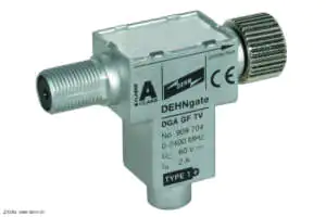 Ogranicznik przepięć DGA GF TV 909704 Dehn Zabezpieczenie przeciwprzepięciowe DGA GF TV 909704 Dehn
