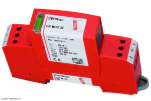 Ogranicznik przepięć DR M 2P 30 953201 Dehn Zabezpieczenie przeciwprzepięciowe DR M 2P 30 953201 Dehn