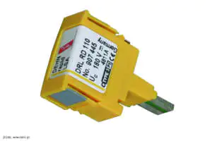Zabezpieczenie przeciwprzepięciowe DRL RD 110 907445 Dehn Ogranicznik przepięć DRL RD 110 907445 Dehn