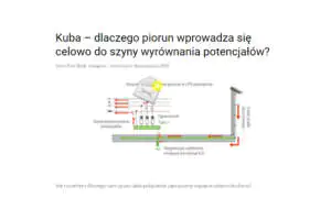 Dlaczego piorun wprowadza się celowo do szyny wyrównania potencjałów? Ochrona przeciwprzepięciowa - Czy szynę wyrównania potencjałów łączyć z uziemieniem?