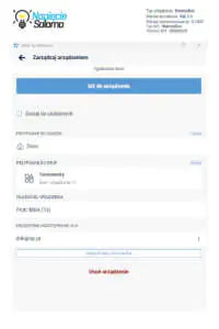 Zarządzanie termostatem Blebox Termostat - zarządzanie urządzeniem