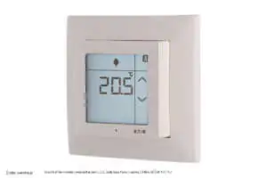 Przykład Termostatu - montaż podtynkowy Termostat - montaż podtynkowy