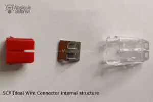 Ideal Wire Connector Simet - internal structure