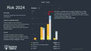 Produkcja i zużycie energii elektrycznej w poszczególnych latach Analiza przypadku - produkcja i zużycie energii elektrycznej w poszczególnych latach
