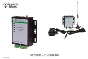 Konwerter CN-GPRS-485 do komunikacji bezprzewodowej za pomocą sieci komórkowych Konwerter CN-GPRS-485 do komunikacji bezprzewodowej za pośrednictwem GSM / GPRS